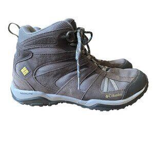 Columbia Women's Gray “Dakota Drifter” Hiking Outdoors Athletic Boot - Size 9.5